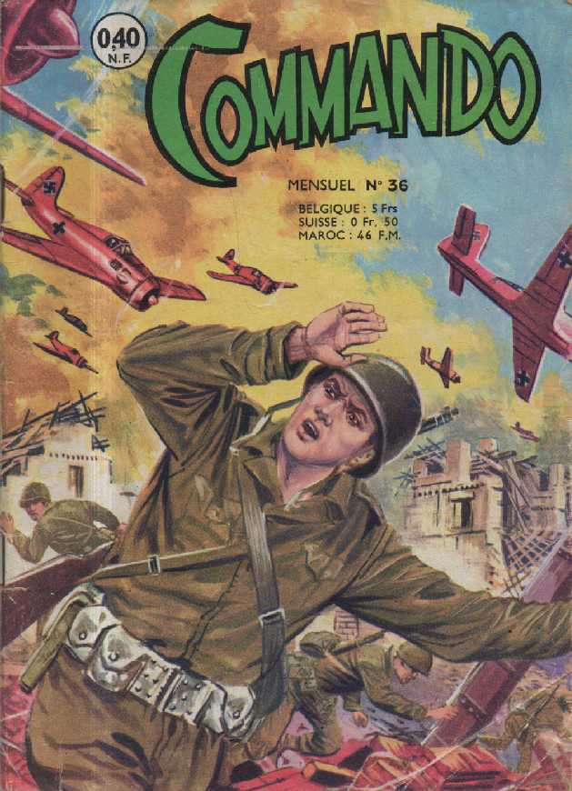 Scan de la Couverture Commando n 36